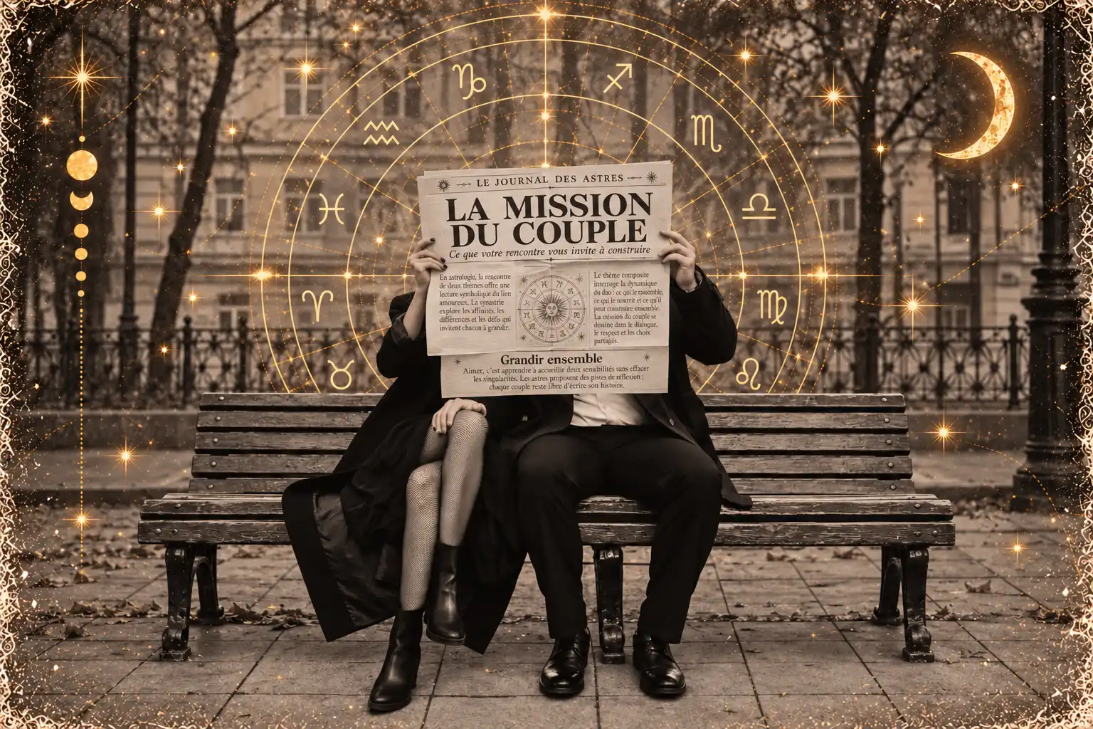 Carta compuesta: la carta astral de tu relación de pareja